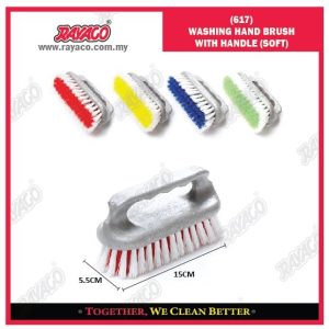 (617) SIKAT TANGAN CUCIAN DENGAN GAGANG (LEMBUT)