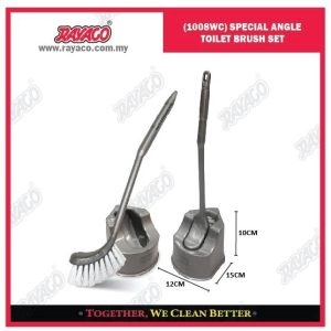 (1008WC) SET SPESIAL SIKAT TOILET BERSUDUT