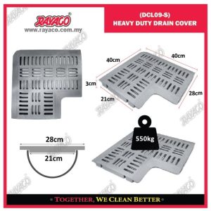 (DCL09-S) PENUTUP SALURAN PEMBUANGAN HEAVY DUTY