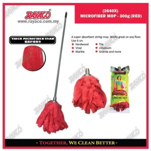 (2640X) PEL MICROFIBER - 300G (MERAH)