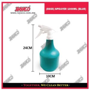(R855) BOTOL SEMPROT 1000ML (BIRU)