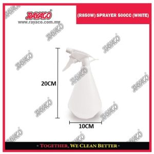 (R850W) BOTOL SEMPROT 500CC (PUTIH)