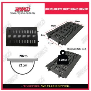 (DC09) PENUTUP SALURAN PEMBUANGAN HEAVY DUTY