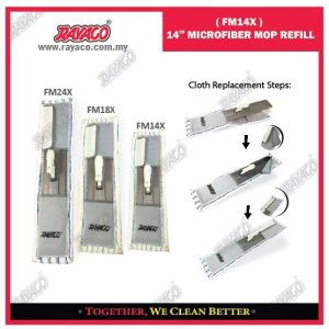 (FM14X) REFILL KAIN PEL MICROFIBER