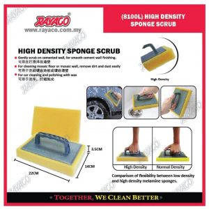 (8100L) SPONS GOSOK KEPADATAN TINGGI