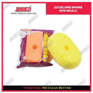 (227) SPONS ELIPS DENGAN LUBANG (L)