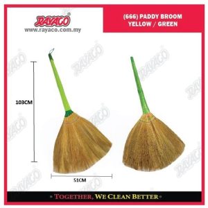 (666) SAPU JERAMI KUNING / HIJAU